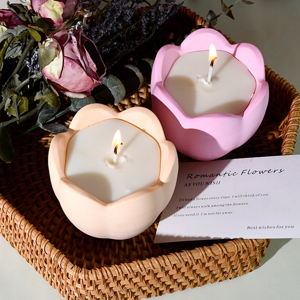Tulip Candle Holder Silicone M - Craft Embellishment Storage 评论和价格