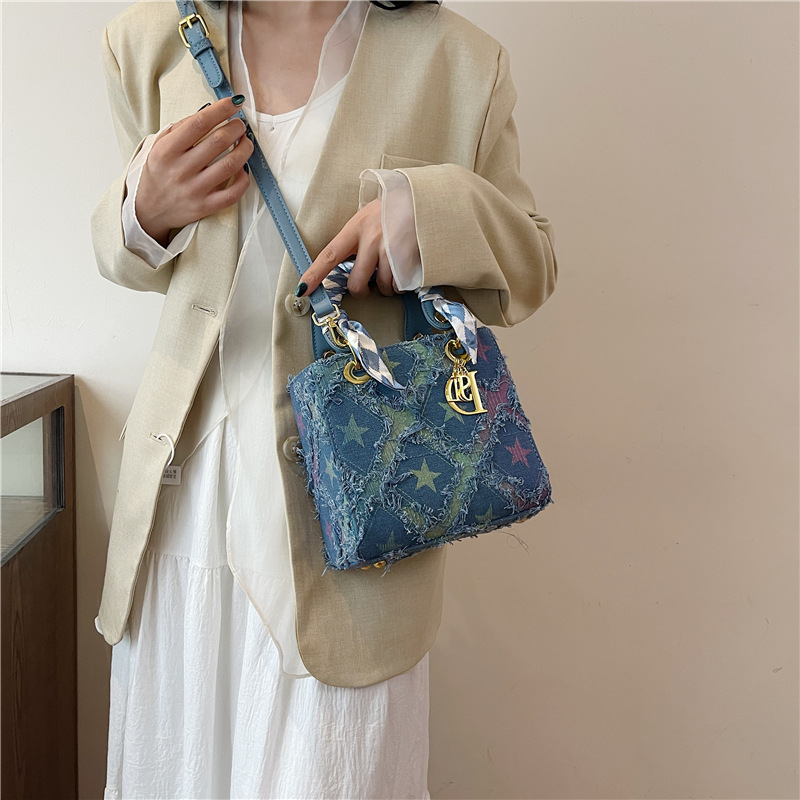 Y2K Women's New Denim Star Han - Craft Embellishment Storage 评论和价格