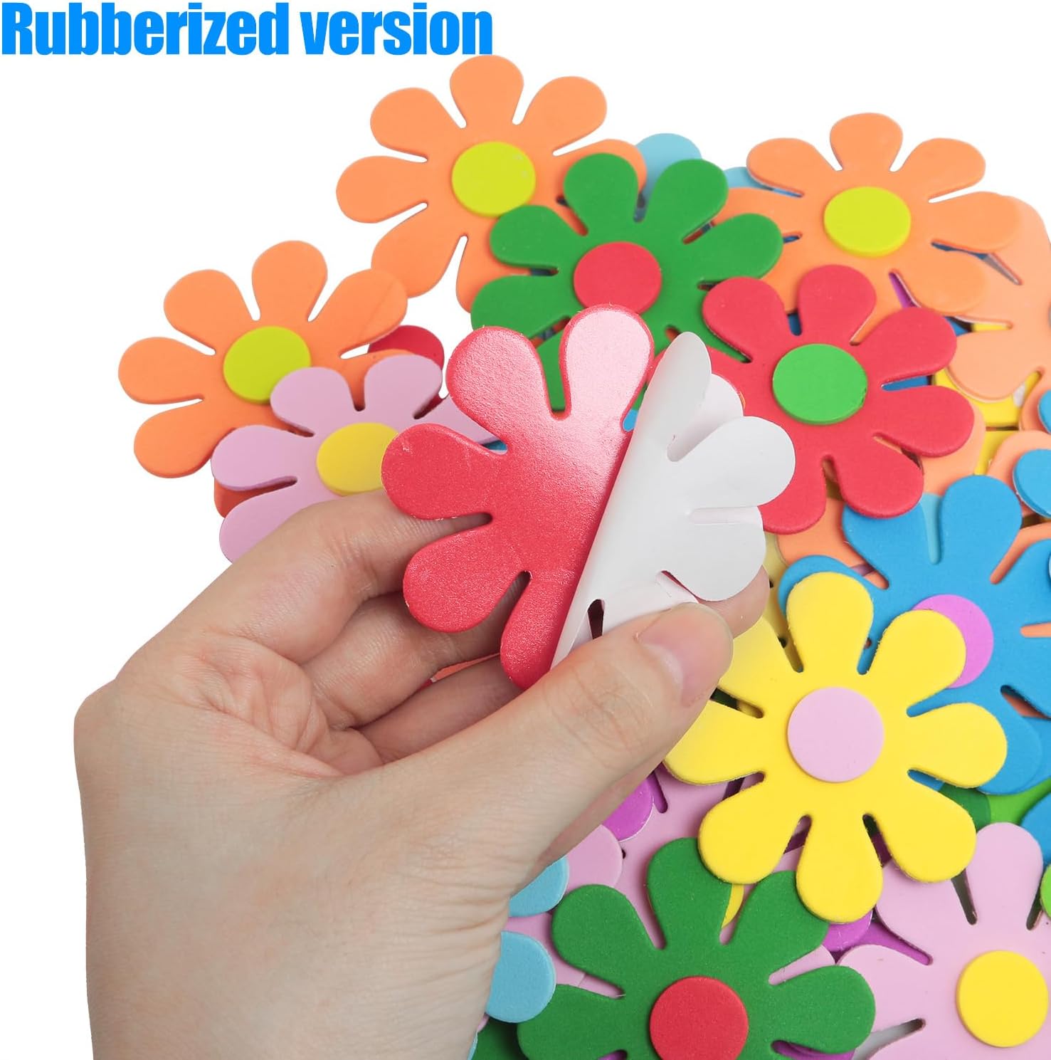 3D flower foam stickers Spring - Embellishment Crafts 评论和价格