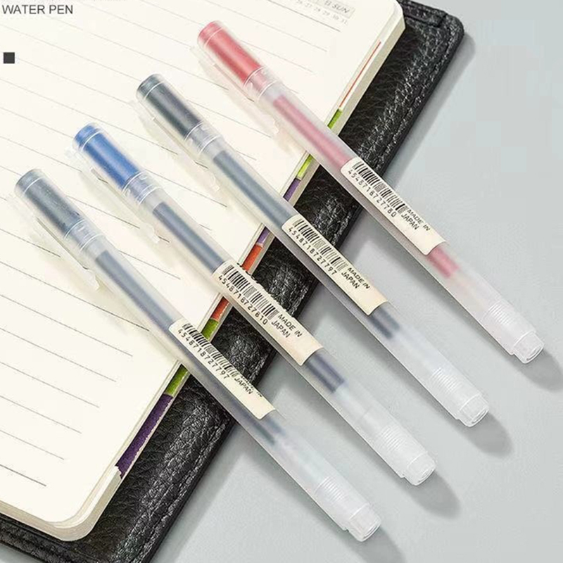 3-6Pcs/Set 0.38mm Kawaii MUJIs - Muji Stationery Gel Pen 评论和价格