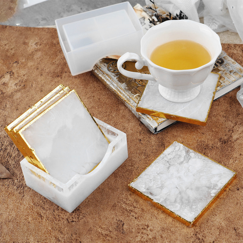 SNASAN Coaster Cup Mat Silicon - Craft Embellishment Storage 评论和价格