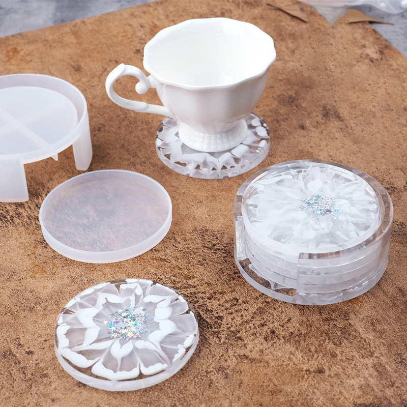 SNASAN Coaster Cup Mat Silicon - Craft Embellishment Storage 评论和价格