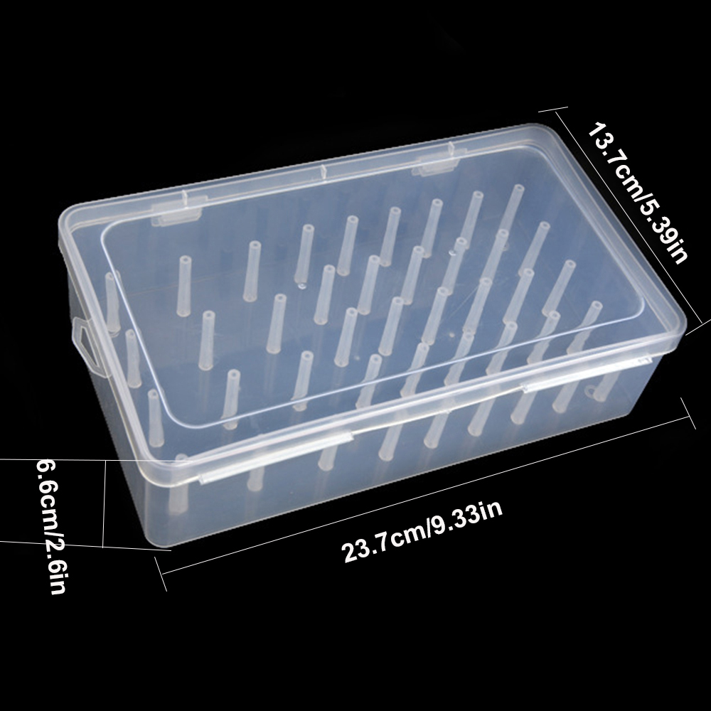 New Sewing Thread Box 42 Piece - Craft Embellishment Storage 评论和价格