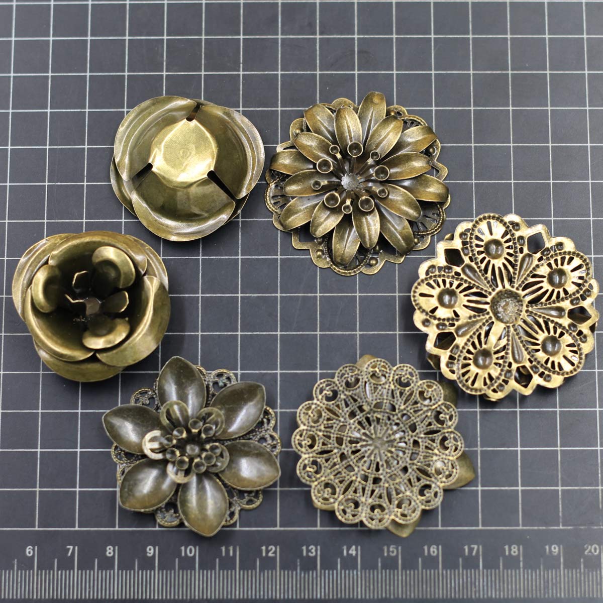 6Pcs Embellishments Combinatio - Embellishment Crafts 评论和价格