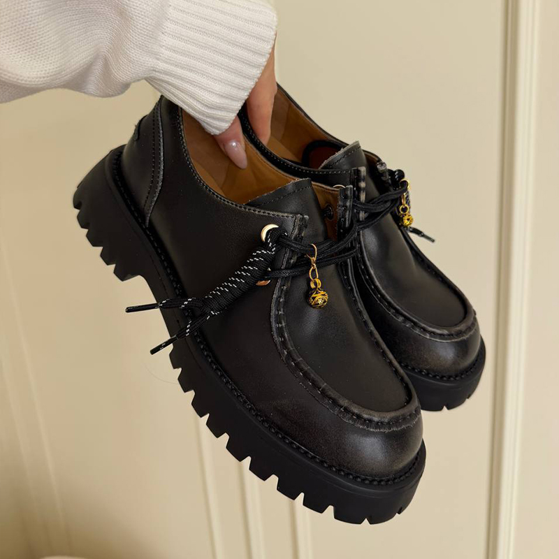 BEAUTODAY Fashion Loafers Wome - Guipure Lace Panel 评论和价格