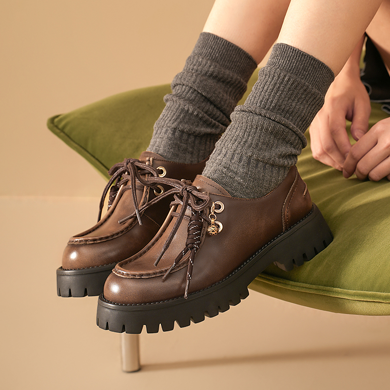 BEAUTODAY Fashion Loafers Wome - Guipure Lace Panel 评论和价格