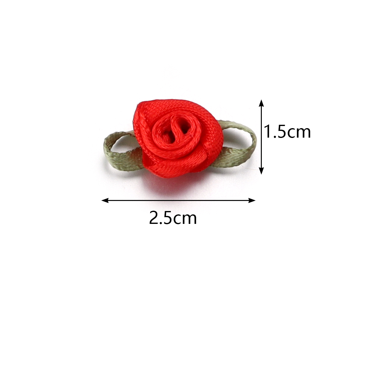 50Pcs 1.5x2.5cm 18 Colors For  - Embellishment Crafts 评论和价格