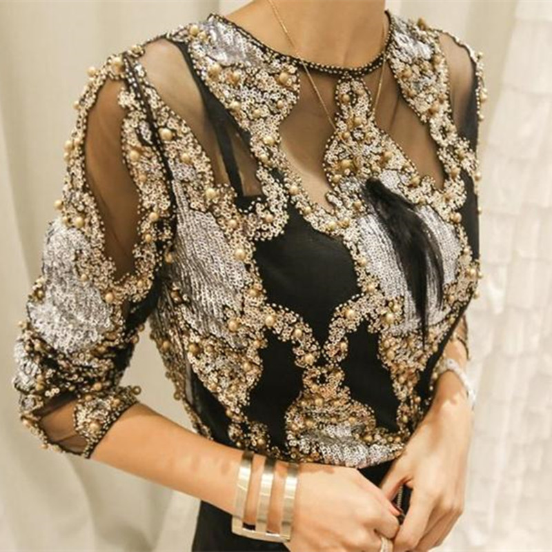 Sidaimi Luxury Women Crystal S - Crystal Mesh Fabric 评论和价格